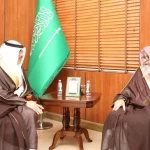 سماحة المفتي العام للمملكة يستقبل محافظ الهيئة العامة للأوقاف