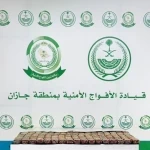 دوريات الأفواج الأمنية بمنطقة جازان تحبط تهريب17,850 قرصًا خاضعًا لتنظيم التداول الطبي