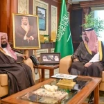 نائب أمير منطقة جازان يستقبل عضو هيئة كبار العلماء ومفوض الإفتاء لمنطقتي جازان وعسير