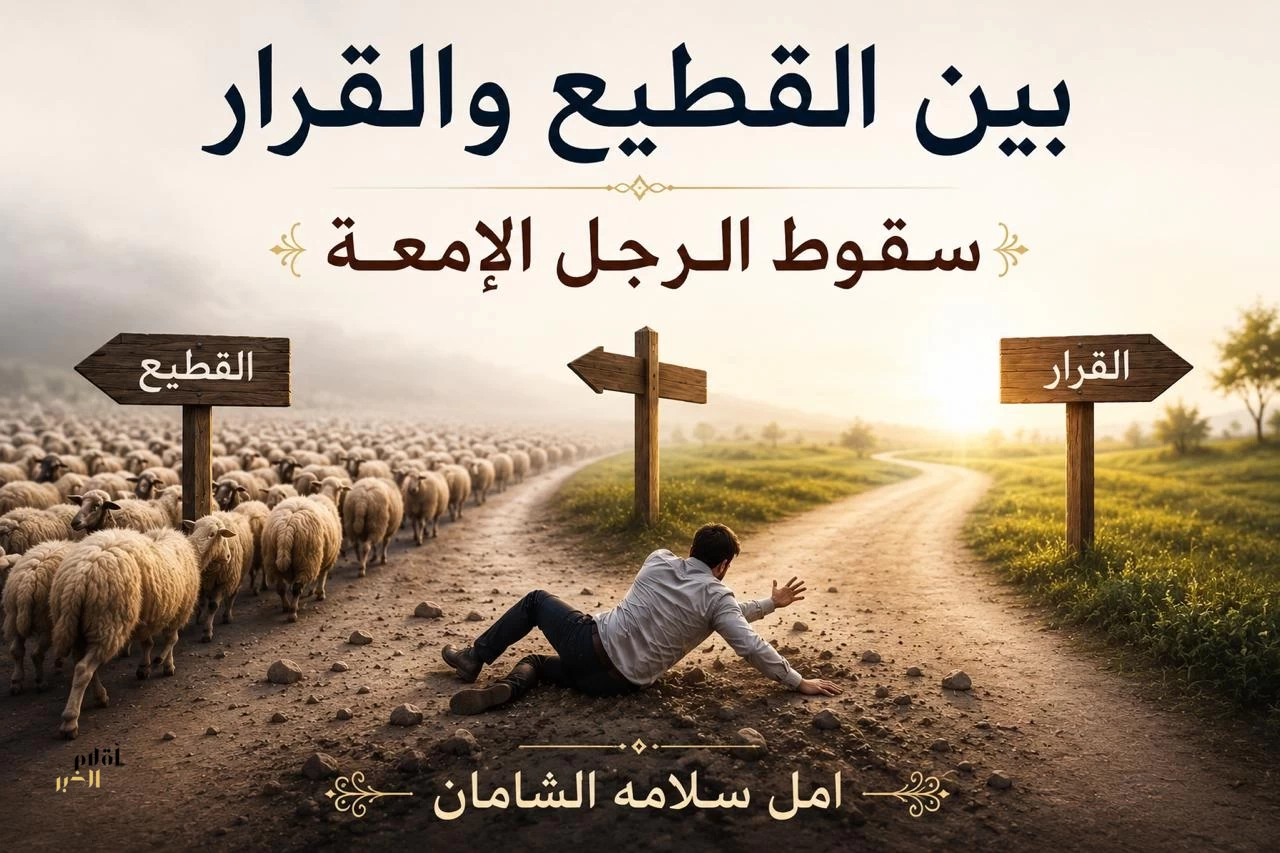 …بين القطيع والقرار سقوط الرجل الإمّعة…