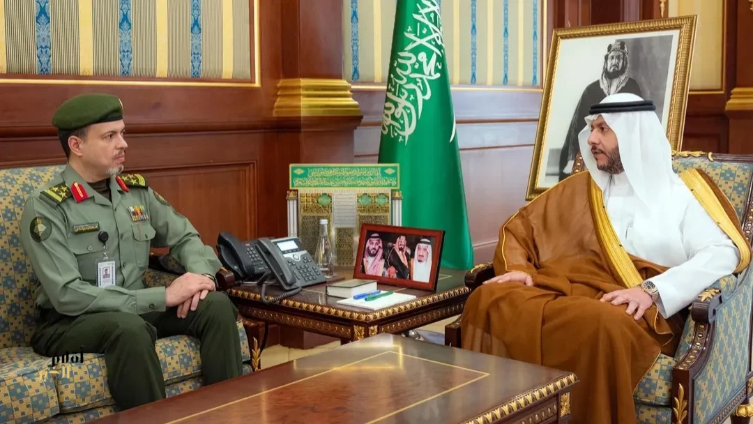 نائب أمير المدينة المنورة يستقبل مدير جوازات المنطقة