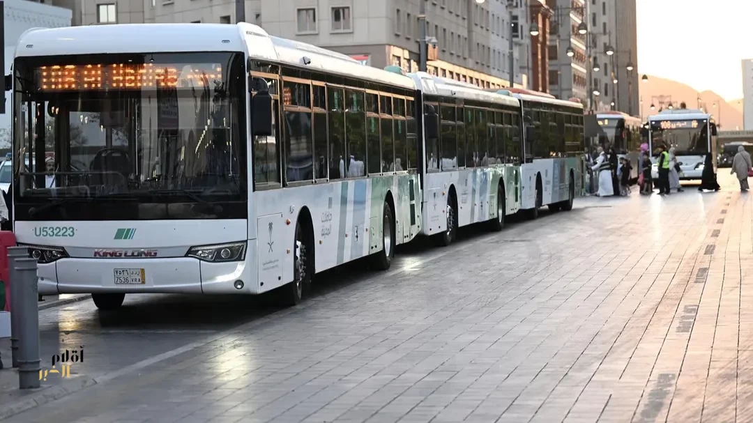حافلات المدينة منظومة نقل متكاملة لخدمة الحجاج والقاصدين