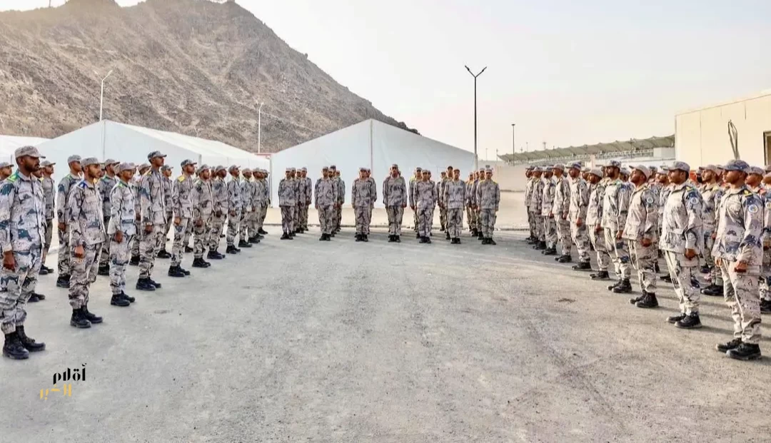حرس الحدود يباشر مهامه لخدمة ضيوف الرحمن في المشاعر المقدسة خلال حج 1447هـ