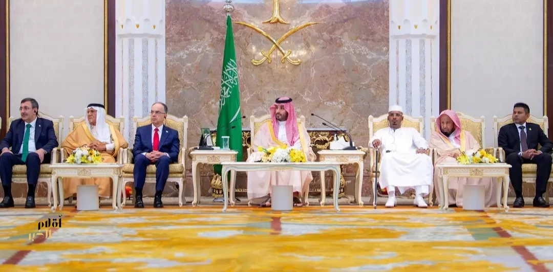 نيابة عن خادم الحرمين الشريفين.. سمو ولي العهد يقيم حفل الاستقبال السنوي لأصحاب الفخامة والدولة وكبار الشخصيات والضيوف ورؤساء الوفود الذين أدوا فريضة الحج لهذا العام