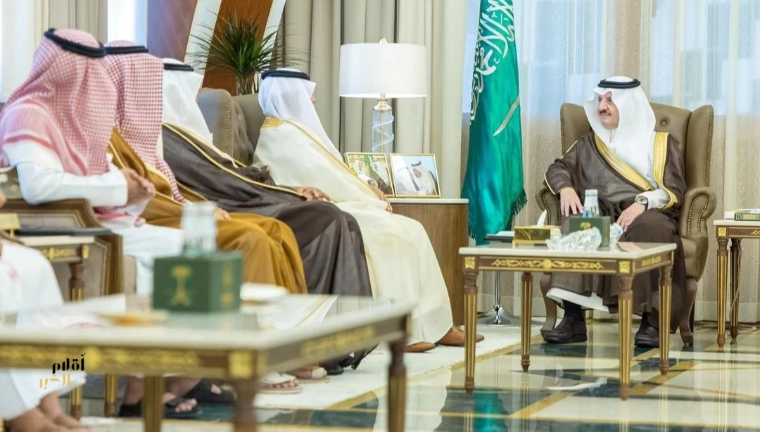 أمير الشرقية يستقبل رئيس جمعية أيقونة الأثر المجتمعي المستدام