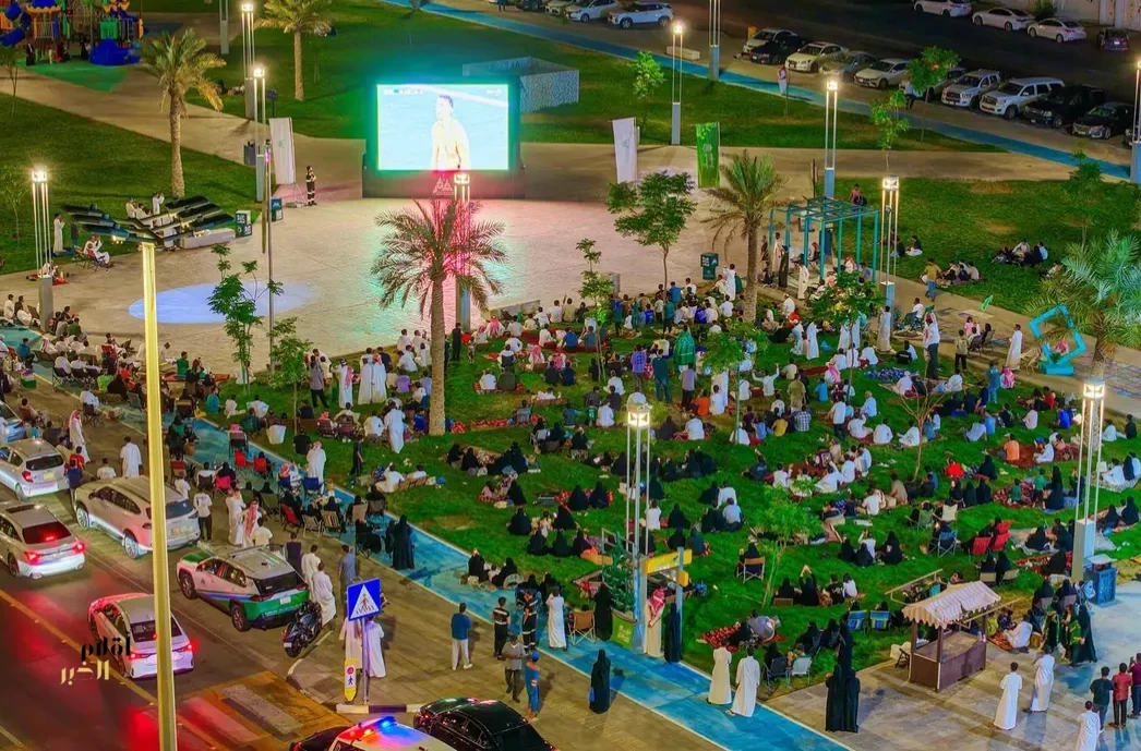 "مدننا تشجع منتخبنا".. تفاعل جماهيري واسع في الساحات والحدائق البلدية لمساندة الأخضر في كأس العالم 2026