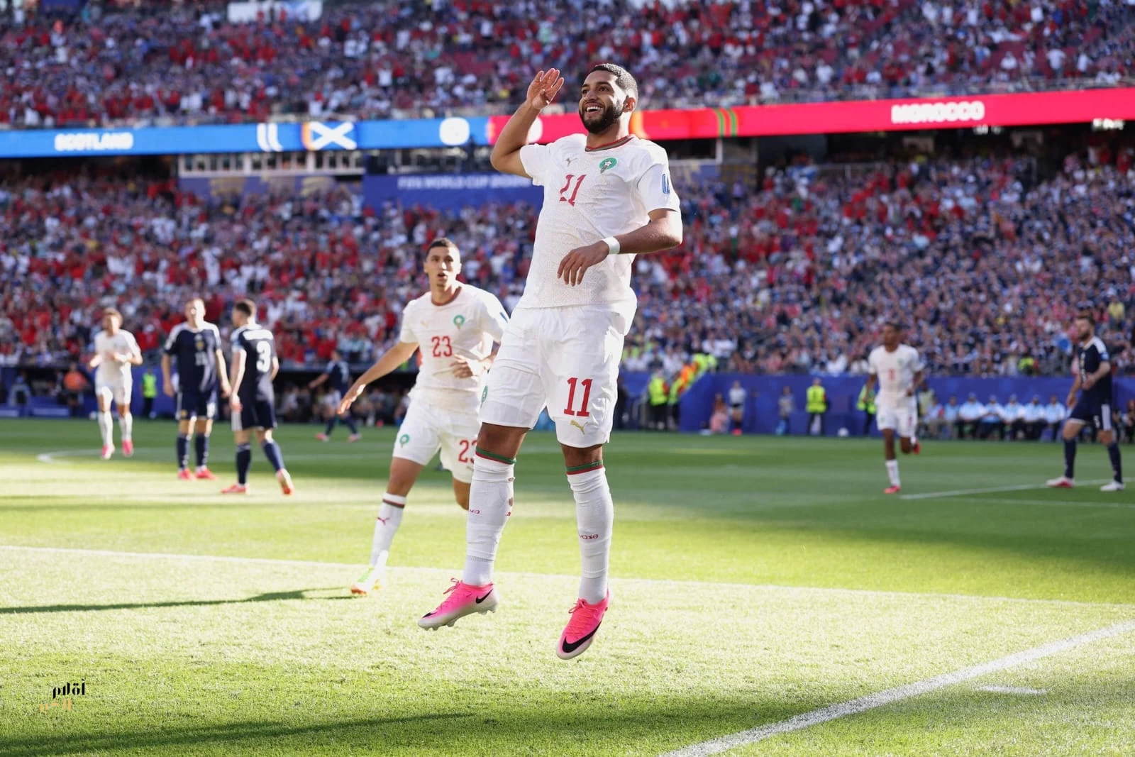 المغرب يدون أول انتصار عربي في المونديال ويقترب من التأهل 