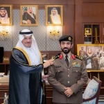 مُحافظ الأحساء يقلّد مدير شرطة المحافظة وعددًا من الضباط رتبهم الجديدة