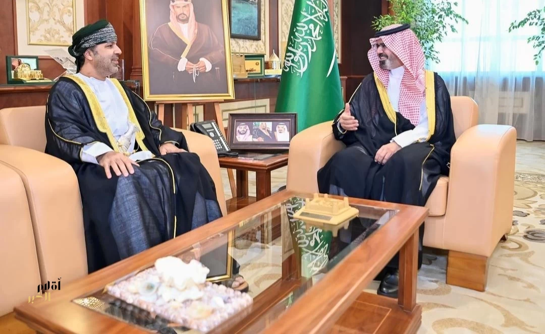 نائب أمير منطقة جازان يستقبل القنصل العام لسلطنة عُمان بجدة