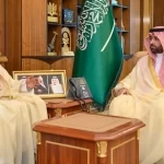 أمير جازان يستقبل رئيس مجلس إدارة جمعية الرؤية المستقبلية للإرشاد والتوجيه المهني بالمنطقة