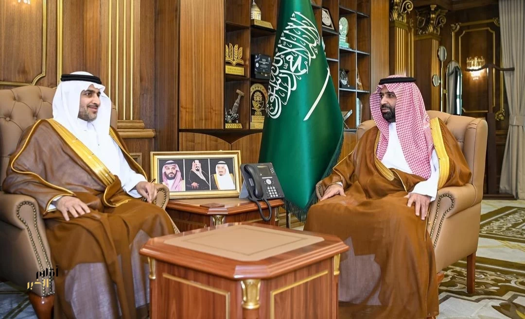 أمير منطقة جازان يستقبل نائب وزير البيئة والمياه والزراعة
