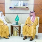 أمير المنطقة الشرقية يستقبل رئيس فرع النيابة العامة بالمنطقة