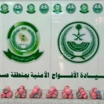 دوريات الأفواج الأمنية بمنطقة عسير تقبض على شخص لترويجه 12 كلجم من القات المخدر