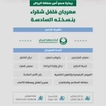 أمانة منطقة الرياض شريك داعم في مهرجان فلفل شقراء بنسخته السادسة