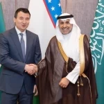 وزير الصحة يبحث مع نائب رئيس مجلس الوزراء ووزير الصحة في جمهورية أوزبكستان تعزيز التعاون الصحي والاستثماري