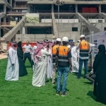 القصبي يزور ملعب وسط جدة ويطّلع على سير الأعمال الإنشائية