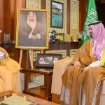 نائب أمير جازان يستقبل مفوض الإفتاء بمنطقتي جازان وعسير