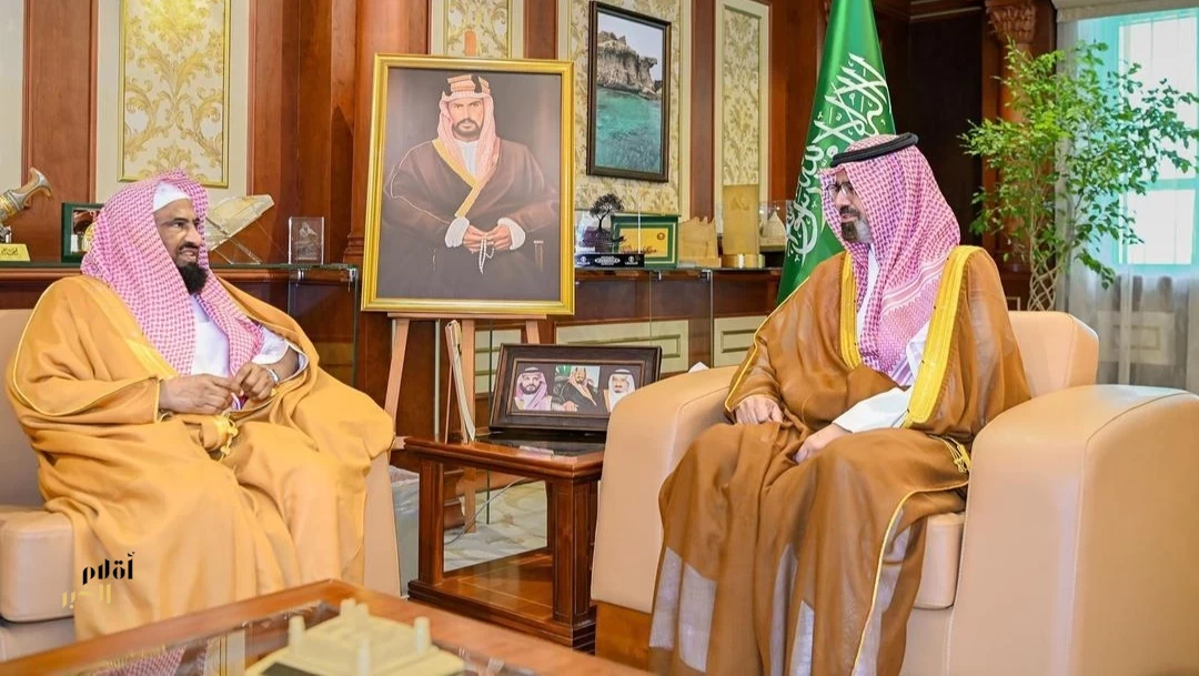 نائب أمير جازان يستقبل مفوض الإفتاء بمنطقتي جازان وعسير