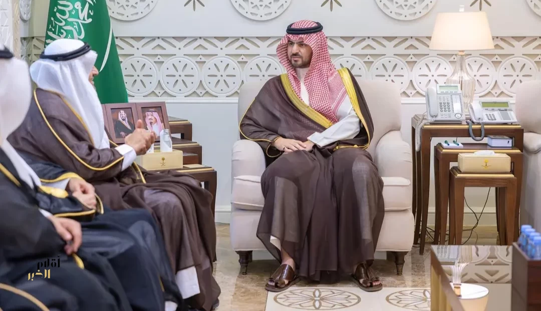 نائب أمير المنطقة الشرقية يستقبل رئيس جامعة الملك فهد للبترول والمعادن