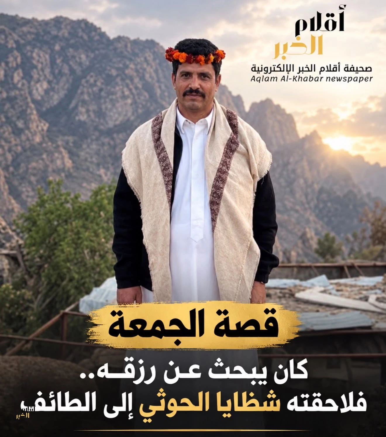 كان يبحث عن رزقه.. فلاحقته شظايا الحوثي إلى الطائف
