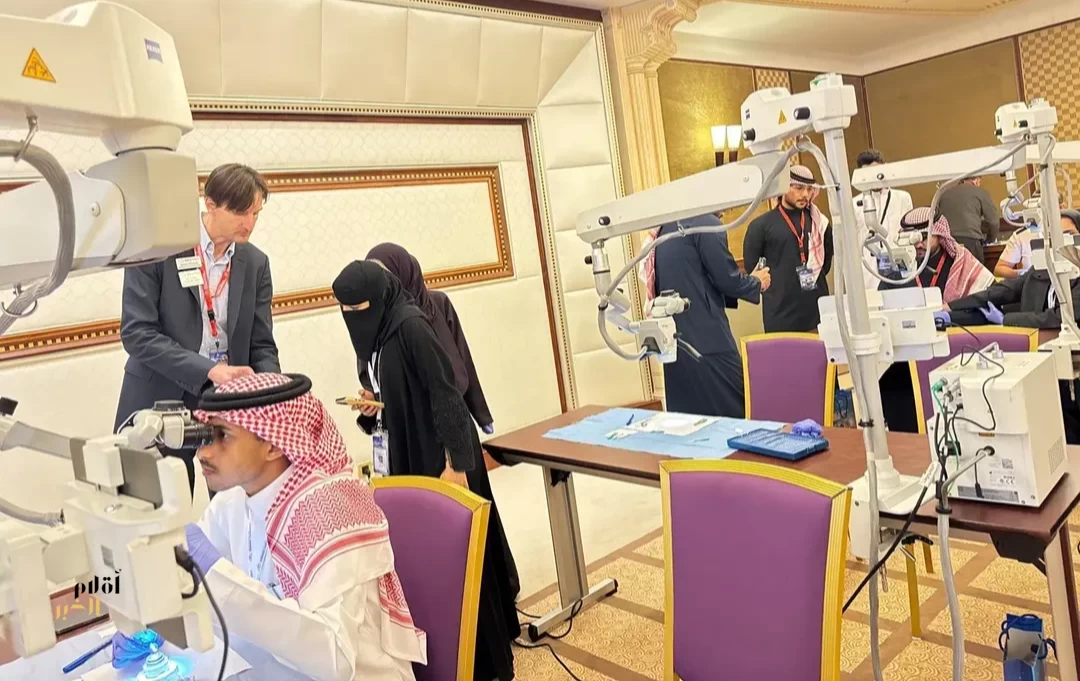 مؤتمر القرنية والمياه البيضاء بجدة يخصص 11 دورة وورشة لتقنيات جراحة العيون