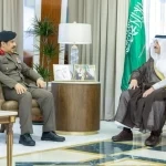أمير المنطقة الشرقية يستقبل مدير شرطة المنطقة