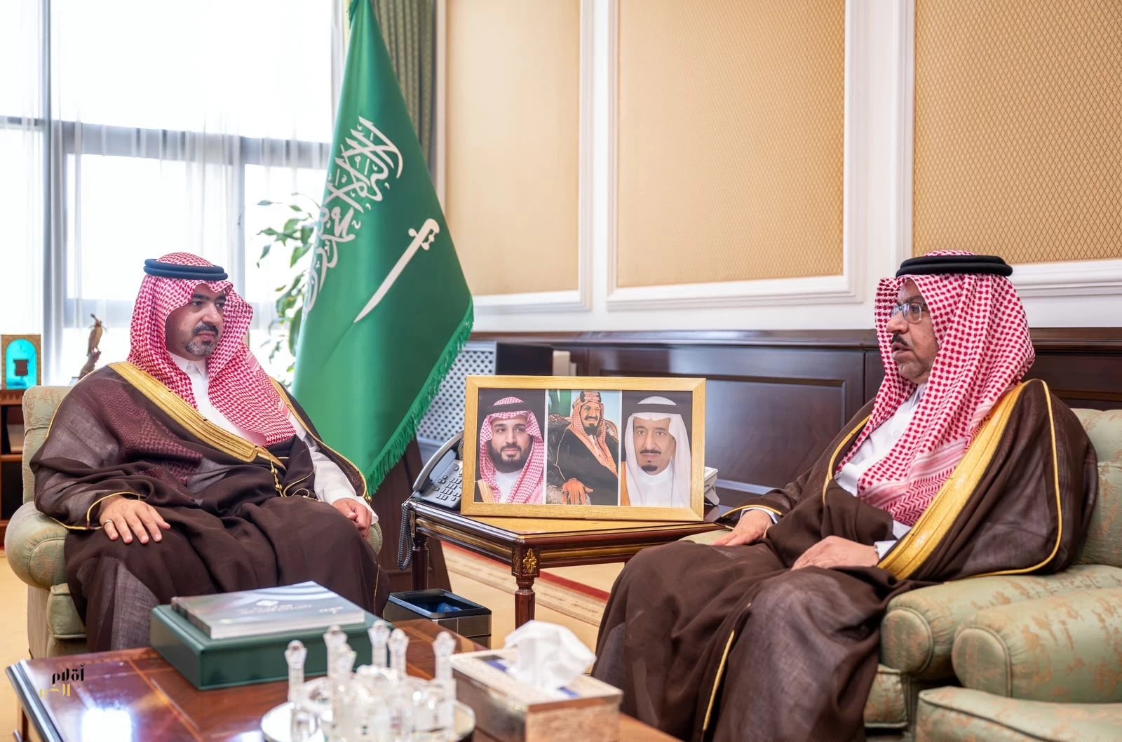 نائب أمير تبوك يستقبل مدير فرع صندوق التنمية الزراعية بالمنطقة