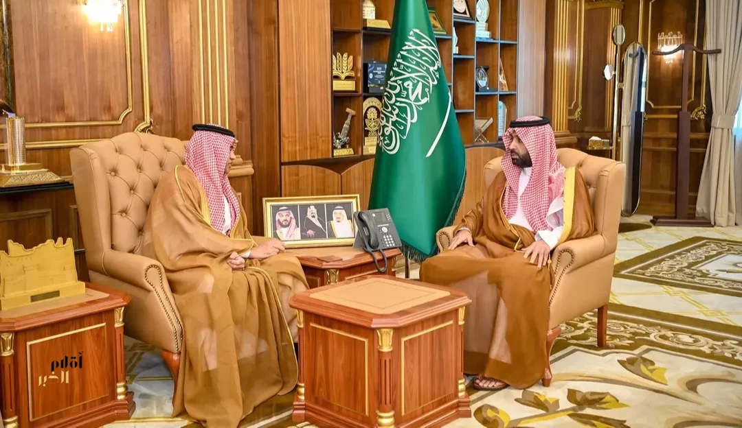 أمير منطقة جازان يستقبل الرئيس التنفيذي لتجمع المطارات الثاني