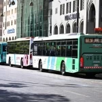 مشروع "حافلات المدينة" يبدأ غدًا تشغيل مسار ومحطات توقف جديدة ضمن شبكة خدماته
