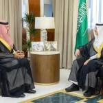 أمير المنطقة الشرقية يستقبل الرئيس التنفيذي للهيئة العامة للعقار