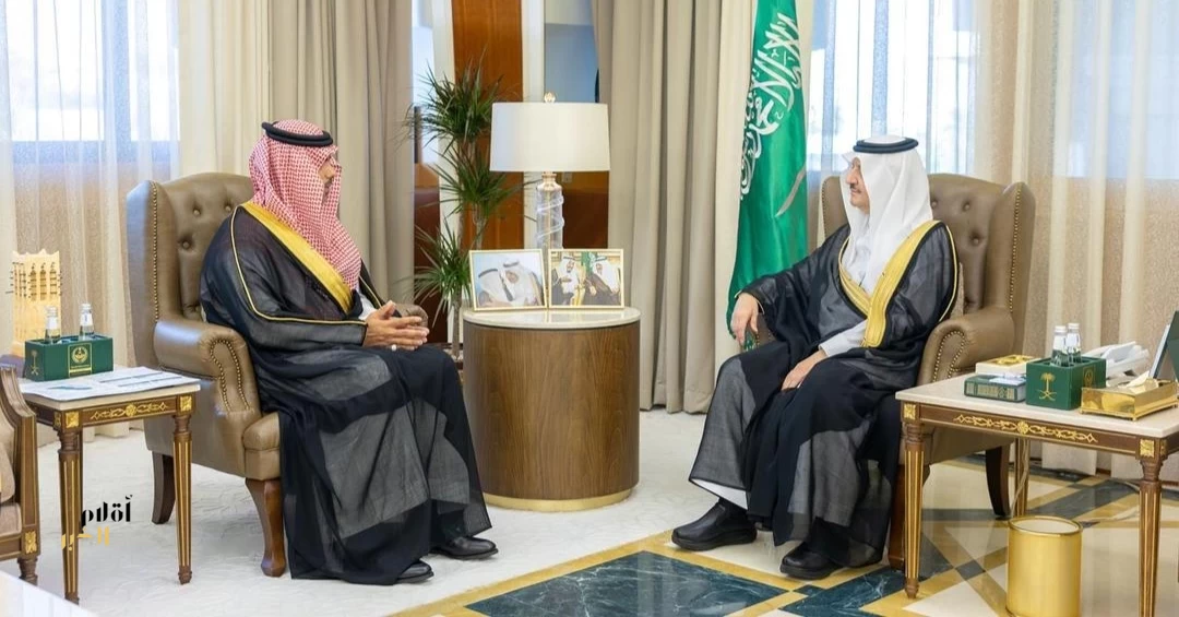 أمير المنطقة الشرقية يستقبل الرئيس التنفيذي للهيئة العامة للعقار
