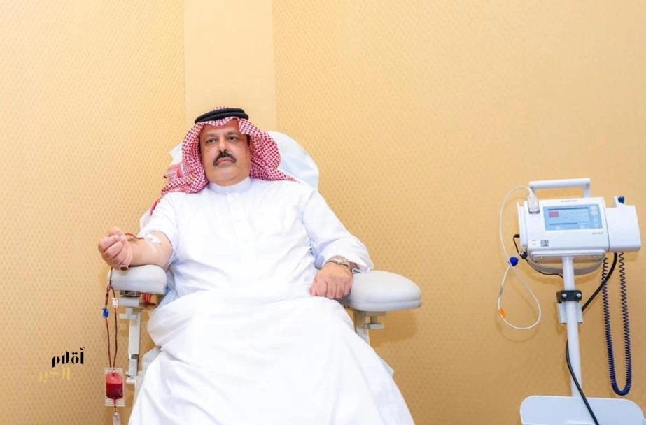 أمير منطقة حائل يشارك في الحملة السنوية الوطنية للتبرع بالدم