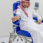 أمير منطقة الجوف يتبرع بالدم مشاركًا في الحملة الوطنية السنوية للتبرع بالدم التي أطلقها سمو ولي العهد