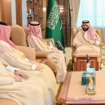 أمير منطقة جازان يستقبل الرئيس التنفيذي المكلّف لمدينة جازان للصناعات الأساسية والتحويلية