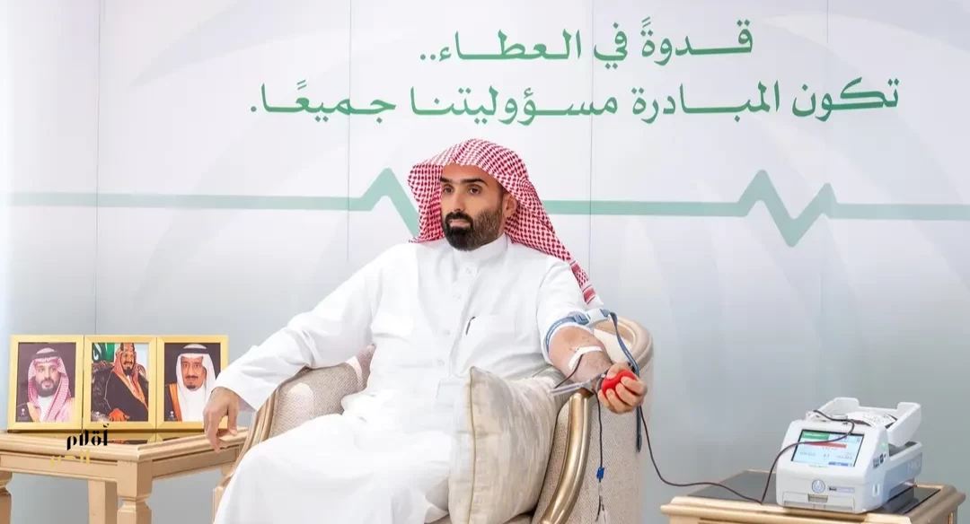 النائب العام يشارك في الحملة الوطنية للتبرع بالدم