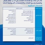 تجمع الأحساء الصحي يعلن عن وظائف شاغرة للسعوديين في تخصصات طبية وصحية متعددة