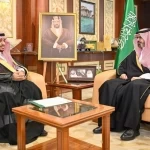نائب أمير منطقة جازان يستقبل مدير فرع "البيئة" والمزارع حسن حبيبي