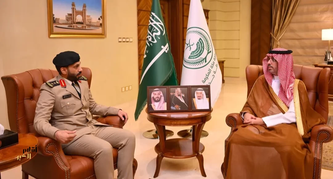 محافظ جدة يستقبل قائد قوة أمن المنشآت بالمحافظة