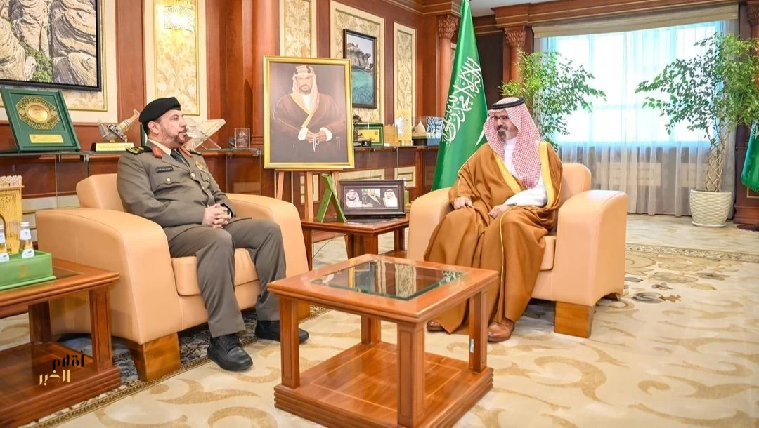 نائب أمير جازان يستقبل مدير مرور المنطقة المعيّن حديثًا