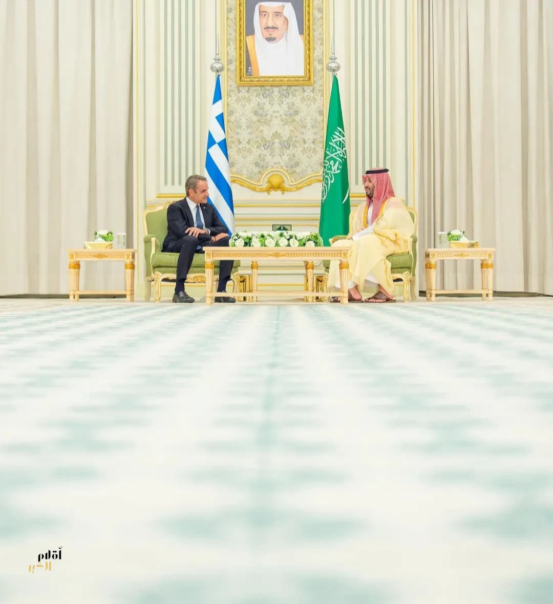 صدور بيان مشترك في ختام الزيارة الرسمية لرئيس وزراء الجمهورية الهيلينية للمملكة