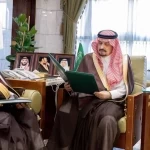 أمير منطقة الرياض يستقبل الرئيس التنفيذي لهيئة تطوير محمية الإمام عبدالعزيز بن محمد الملكية
