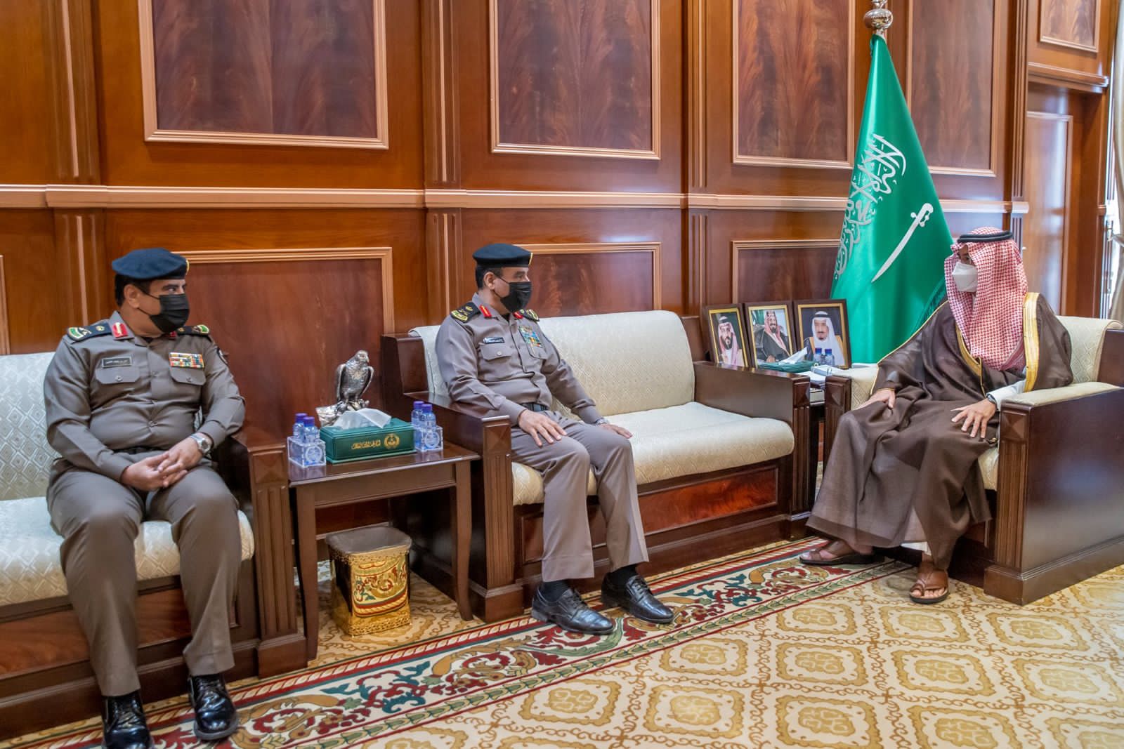 نائب أمير منطقة حائل يستقبل قائد القوات الخاصة لأمن الطرق