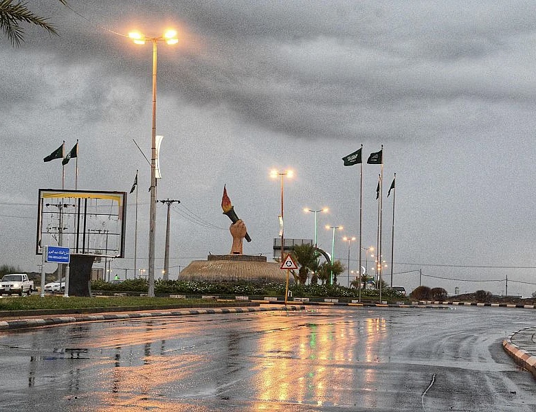 الأرصاد": أمطار من متوسطة إلى غزيرة على جازان