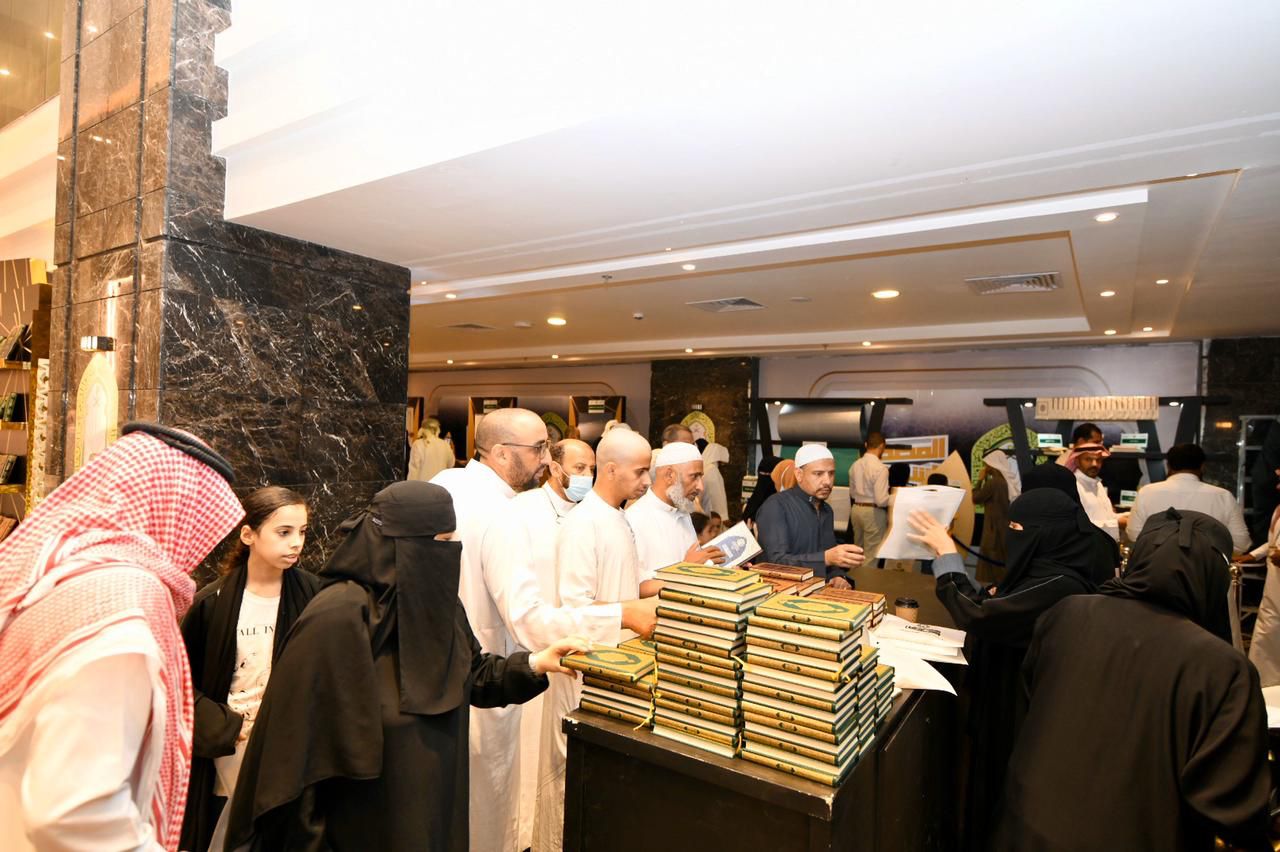40 ألف زائر لمعرض المصحف الشريف الذي تنظّمه الشؤون الإسلامية بالعاصمة المقدسة