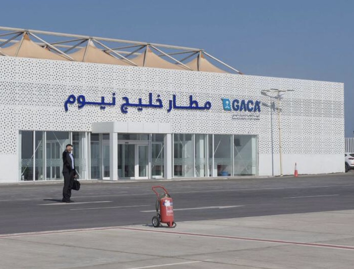 يونيو القادم… إطلاق رحلات دولية منتظمة من مطار خليج نيوم