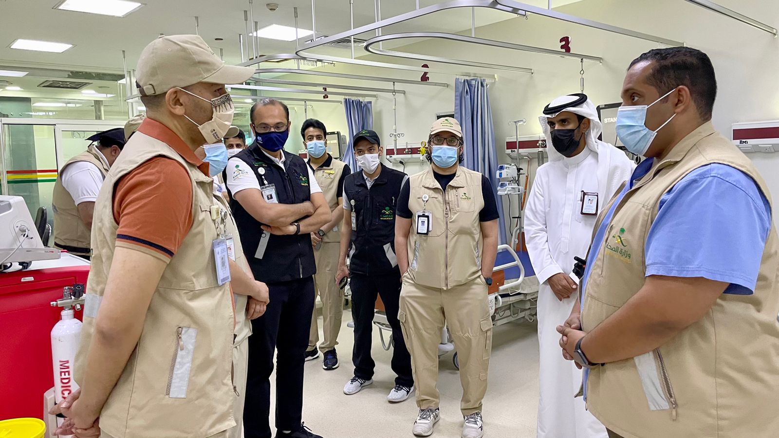 خلال العشرة الأوائل من رمضان مطير يتفقد سير العمل بالمنشآت الصحية بمركزية مكة المكرمة