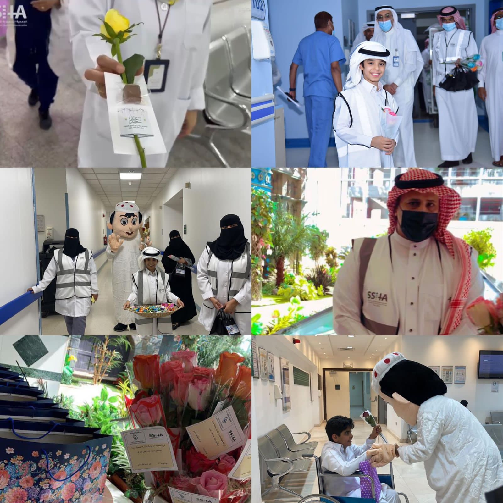 معايدة أبطال نادي تَطوّع الإداري الصحي