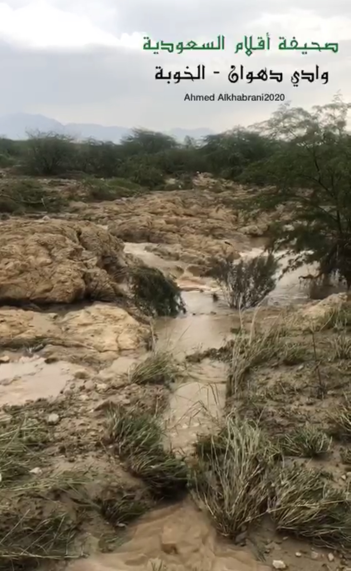 *شاهد بالفيديو المناظر الطبيعية بوادي دهوان محافظة الخوبة