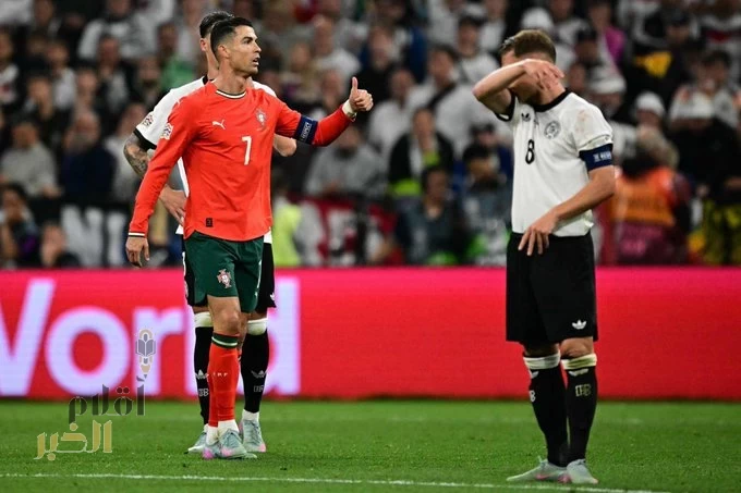 هداف دوري روشن يقود البرتغال لنهائي الأمم على حساب ألمانيا