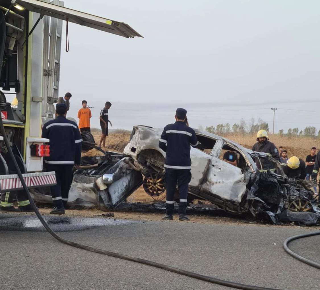 حادث مروري مروع بصامطة : مصرع 7 وإصابة آخر صباح ثاني أيام العيد